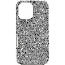 SWAROVSKI High iPhone 16 Pro, シルバー系 High smartphone case, Scattered design, iPhone® 16 Pro